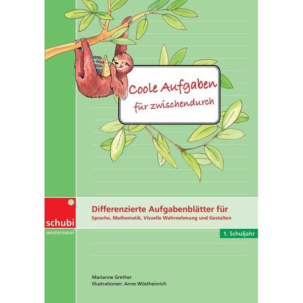 Thumbnail - Coole Aufgaben für zwischendurch 1./2. Schuljahr. Differenzierte Aufgabenblätter. Kopiervorlagen, Schulbücher von Marian...