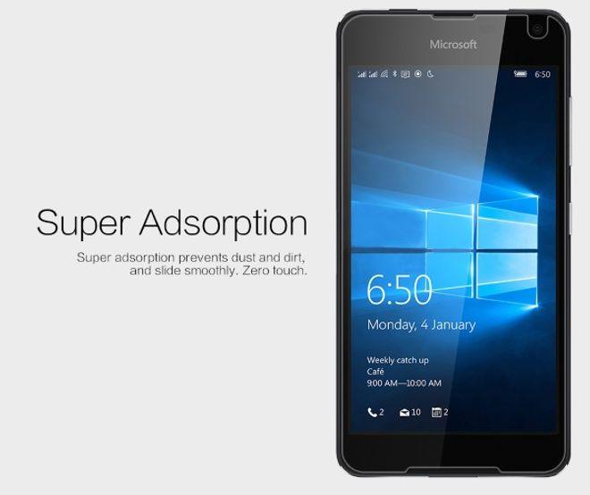 Actual product image Nillkin Super Clear (1 Piece, Microsoft Lumia 650)