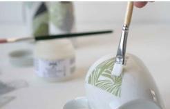 Produktbild Magni KREUL 49450 - Porzellan Potch, 50 ml Glas, transparenter Serviettenkleber und Lack für Gestaltungen (50 ml)