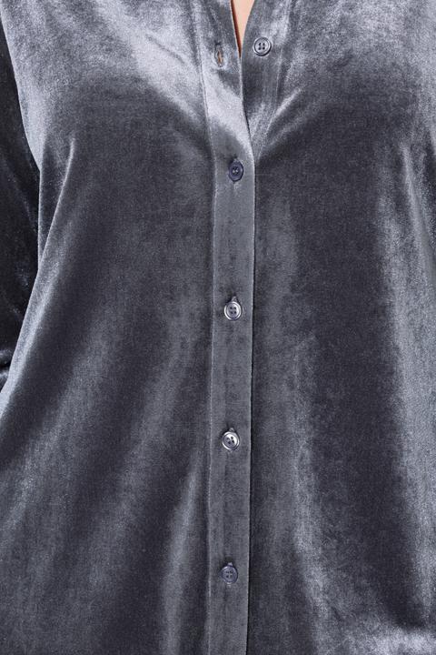Image du produit Miamoda Samtbluse, längere A-Linie, Langarm (52)