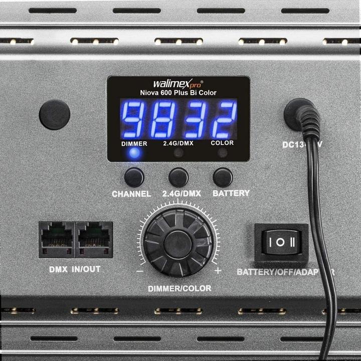 Actual product image Walimex Niova 600 Plus (Studio light, Surface luminaire, Video light)