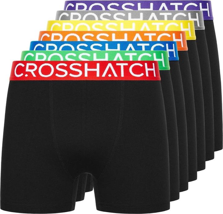 Produktbild Crosshatch Septet Boxershorts (7erPack) (S, 7er Pack)