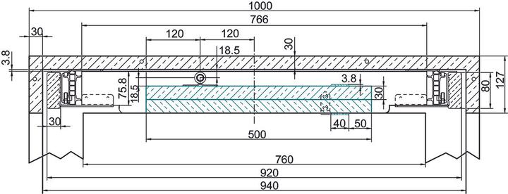 Produktbild Werkstarck Tischauszüge (1 Stk.)