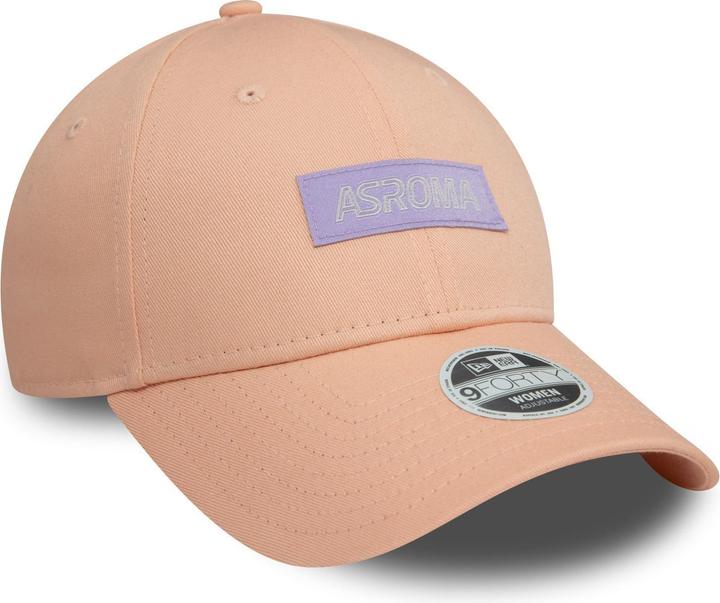 Actual product image New Era 9Forty Strapback Femme Cap - AS Roma beige