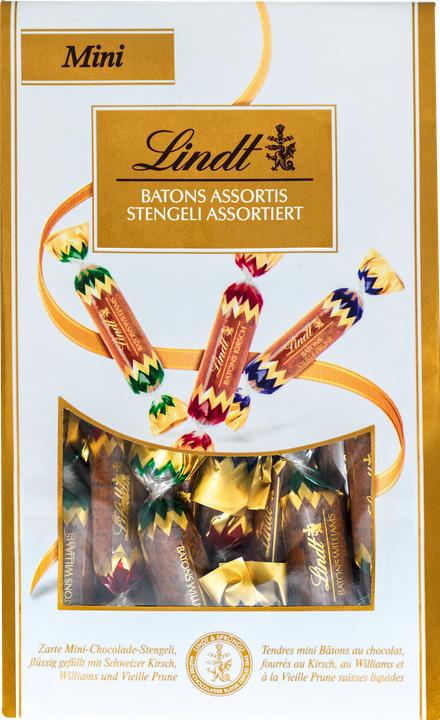 Actual product image Lindt Stengeli Mini Assortiert (120 g)
