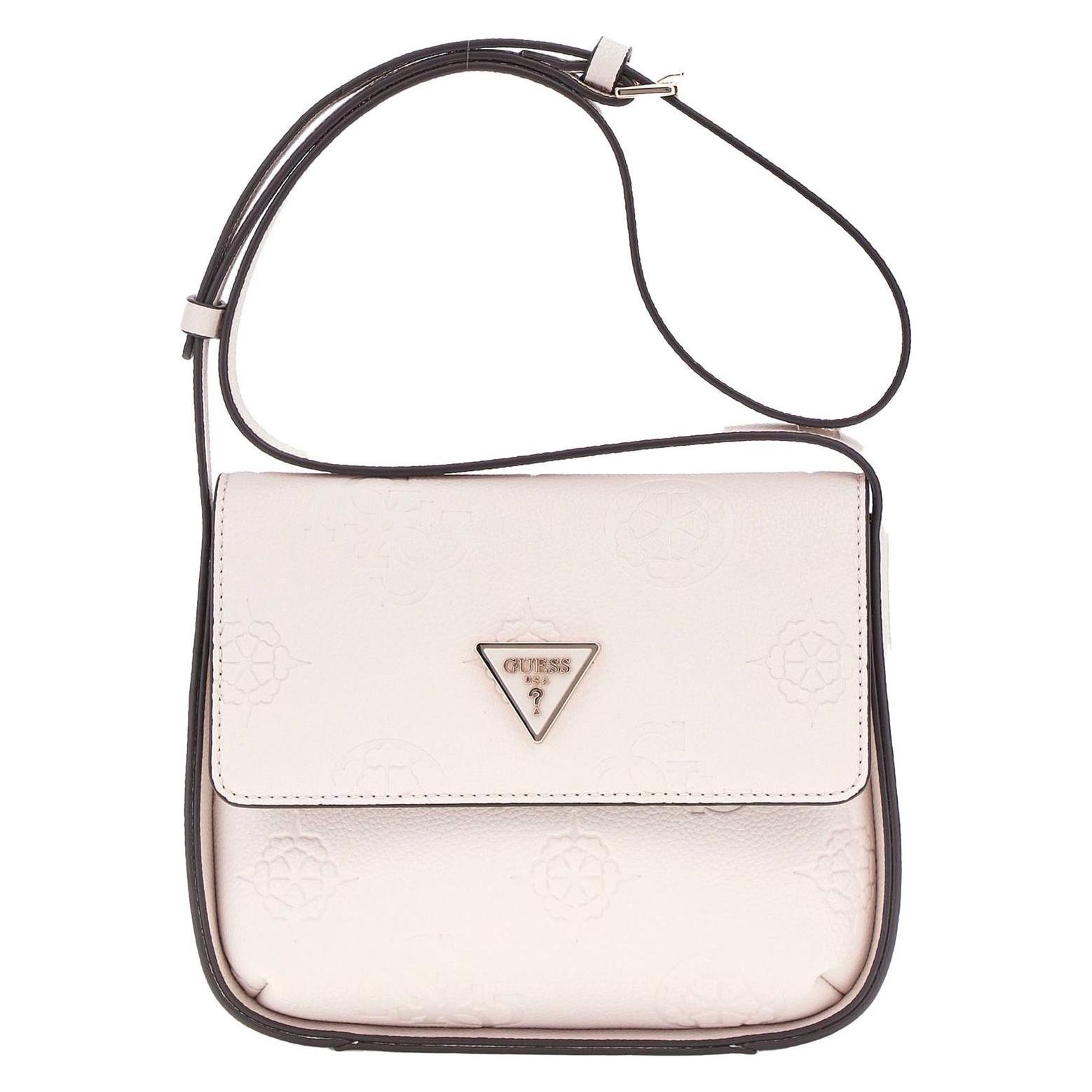 Guess, Damen, Handtasche, Keandra Crossbody Flap, Beige