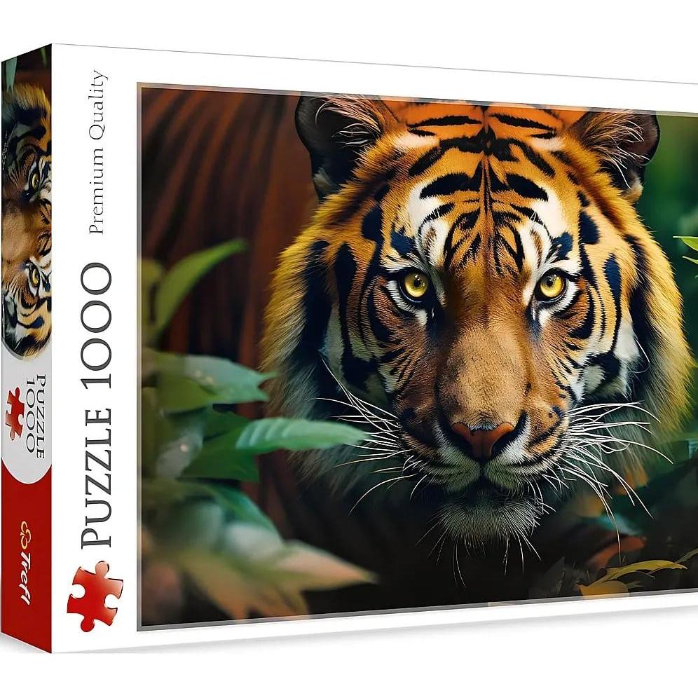 Trefl Multicolore Puzzle 1000 - Tigre (1000 Pezzi)
