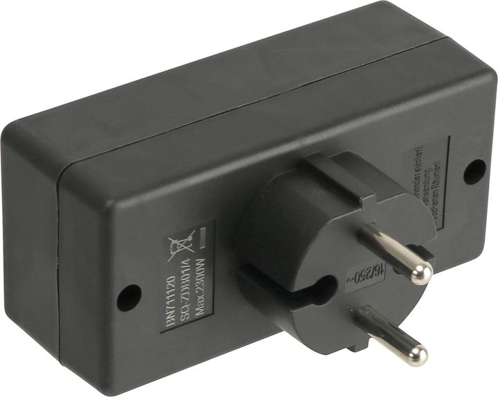 Actual product image As - Schwabe 48412 Socket Distributor Black