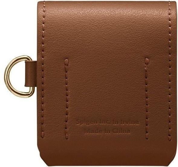 Produktbild Spigen La Manon AirPods Case PU Leather brązowy/brown 074CS26378 (Kopfhörer Hülle)