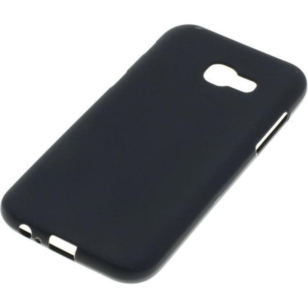 König Design Handy Hülle TPU Schutz Case Bumper Schale für Samsung Galaxy A5 2017 Schwarz Neu (Samsung Galaxy A5 (2017))...