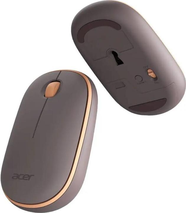 Productafbeelding Acer Wireless Bubble Mouse AMR100 peach retail pack (Draadloze)