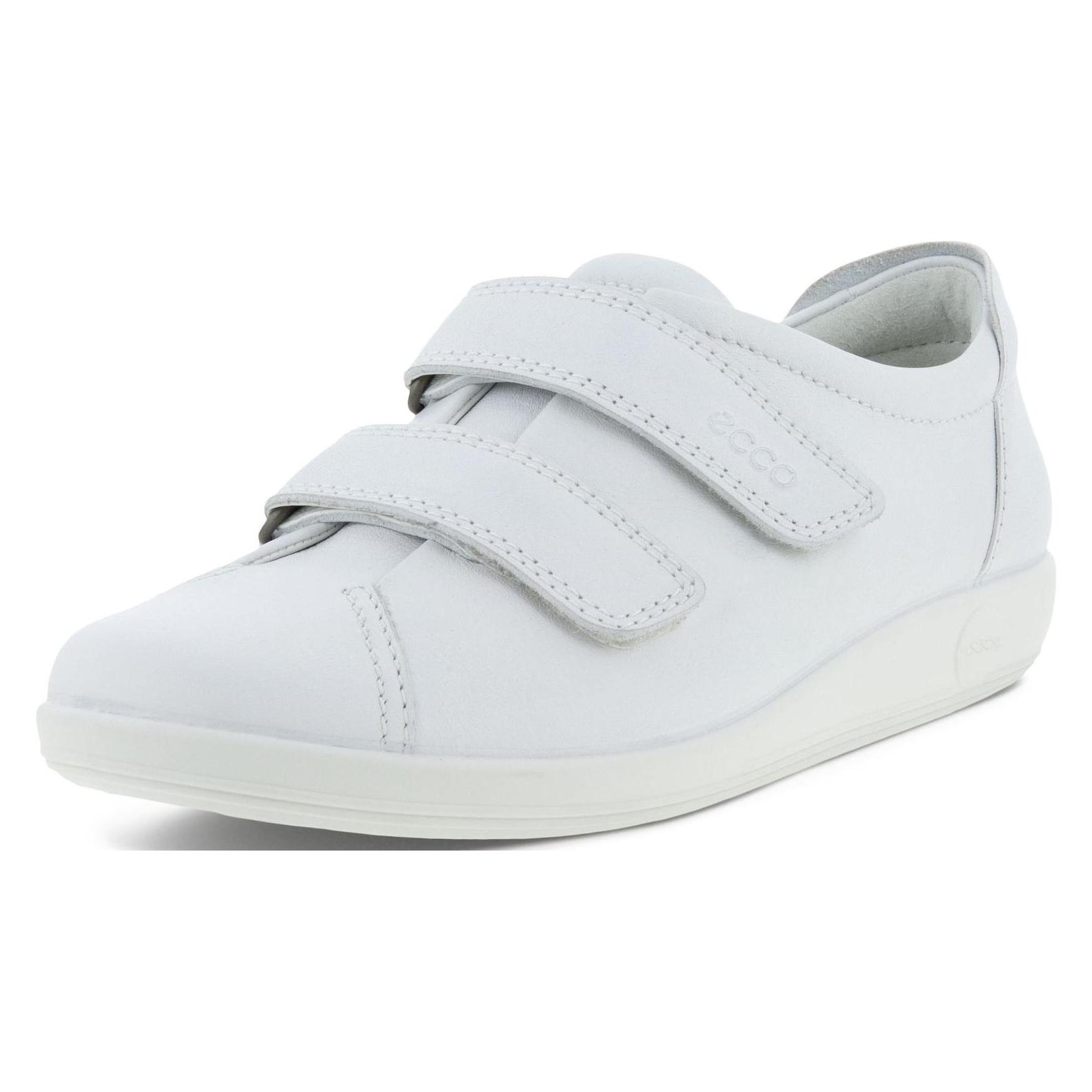 Ecco, Vrouwen, Lace-Ups, Soft 2.0 - 28439, Wit, (42)
