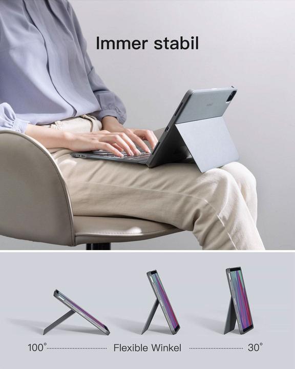 Productafbeelding Inateck Keyboard iPad 04111 gray (KB04111 gray) (DE, 3)