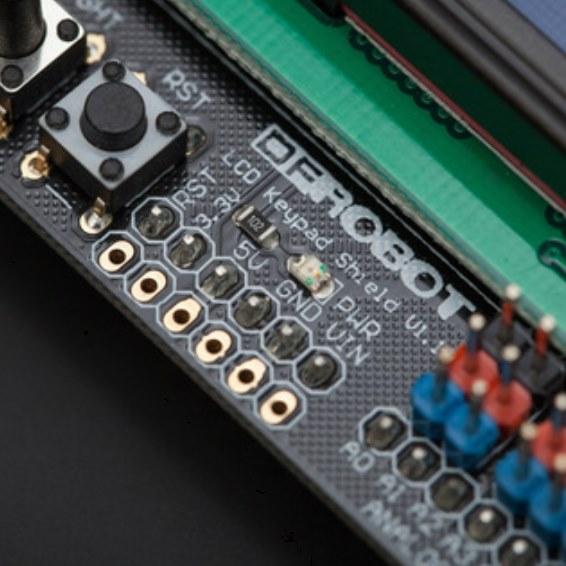 Immagine prodotto DFRobot 1602 Schermata tastiera LCD per Arduino