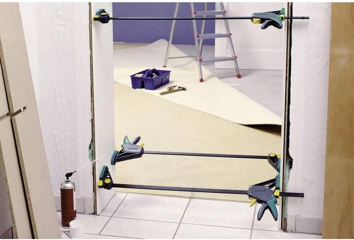 Actual product image wolfcraft 1 EHZ - One-handed clamp PRO 100/450mm (450 mm)