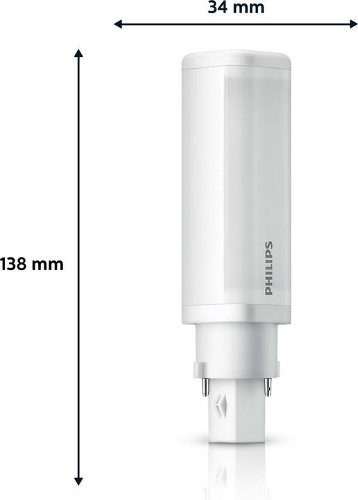 Actual product image Philips PLC/T - EM/Mains (G24d-1, 600 lm, 10 x)