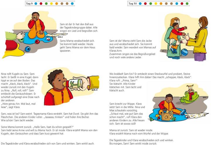 Produktbild Meine ersten Wochen bei der Tagesmutter (Deutsch, Marion Klara Mazzaglia, 2019)