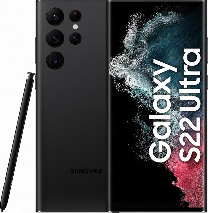 Samsung Galaxy S22 Ultra EE Enterprise Edition EU (128 GB, Phantom Black, 6.80", Dual SIM, 108 Mpx, 5G)