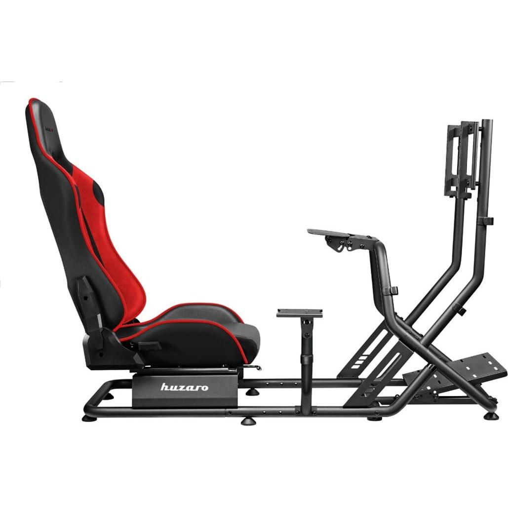 Huzaro Kokpit Wyściowy Speed 6.0, Gaming Controller, Rot, Schwarz