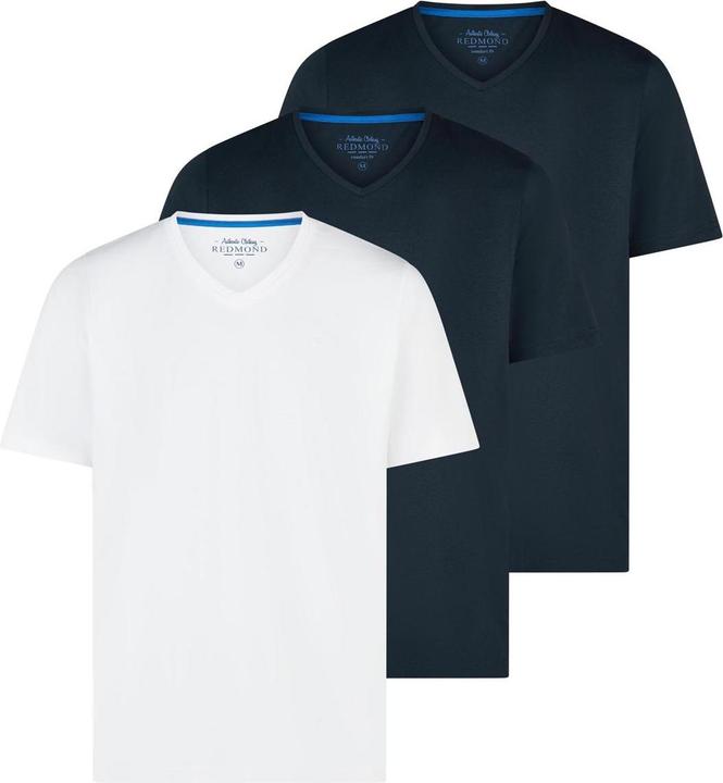 Produktbild Redmond 3er Pack Basic T-Shirt (XL)
