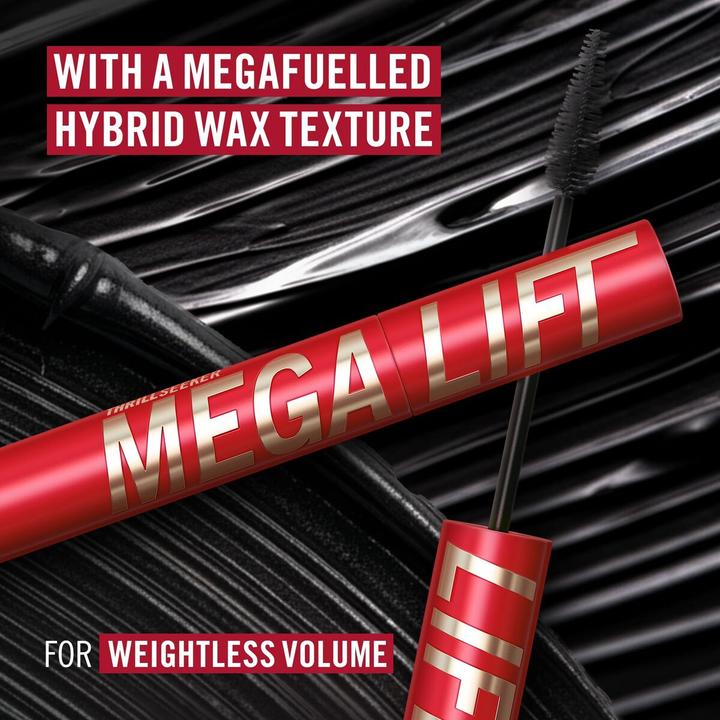 Productafbeelding Rimmel London THRILL SEEKER MEGALIFT Wimperntusche #001 -Schwarz 12,5 ml (001 Zwart)