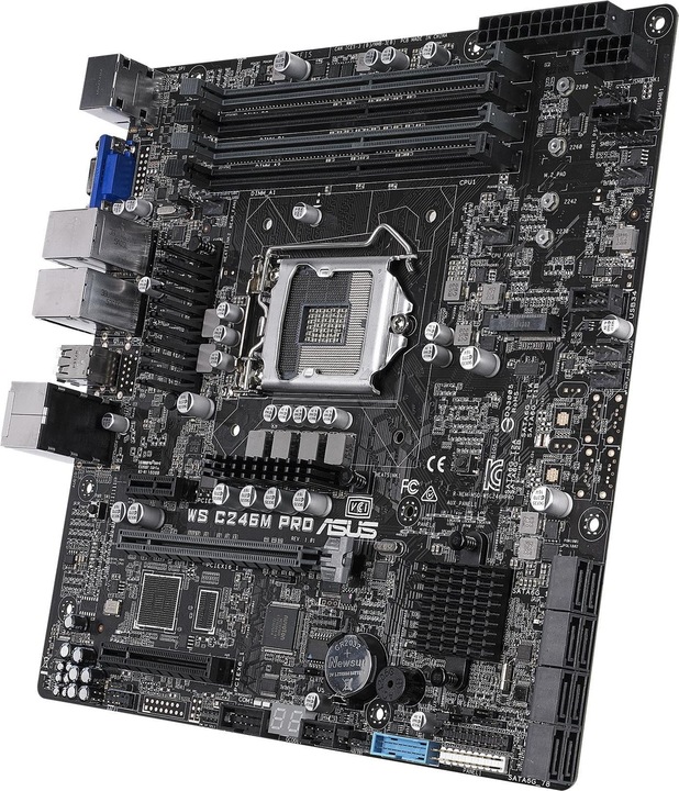 Produktbild ASUS C246M PRO (LGA 1151, Intel C246, mATX)