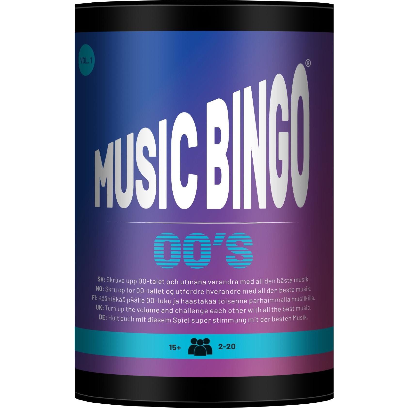 SMSCS Games Aps Skru op - Music Bingo - 00s (Music Bingo 00s) (Englisch, Norwegisch, Schwedisch, Finnisch, Deutsch)
