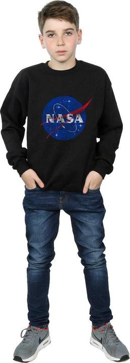 Produktbild Nasa Classic Insignia Logo Distressed Sweatshirt Jungen (152, 158)