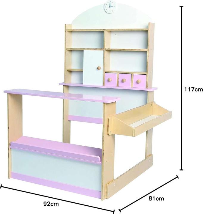 Image du produit Coemo Kaufladen Lilly Mintgrün Kaufmannsladen