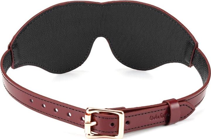 Actual product image Liebe Seele Leather eye mask