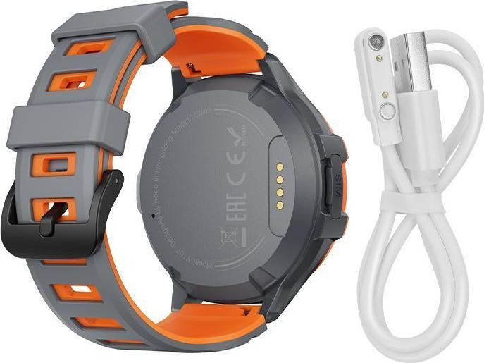 Actual product image Hoco Tablet accessories Smartwatch for kids 1,28" 4G GPS with call function Y107 orange (4G)