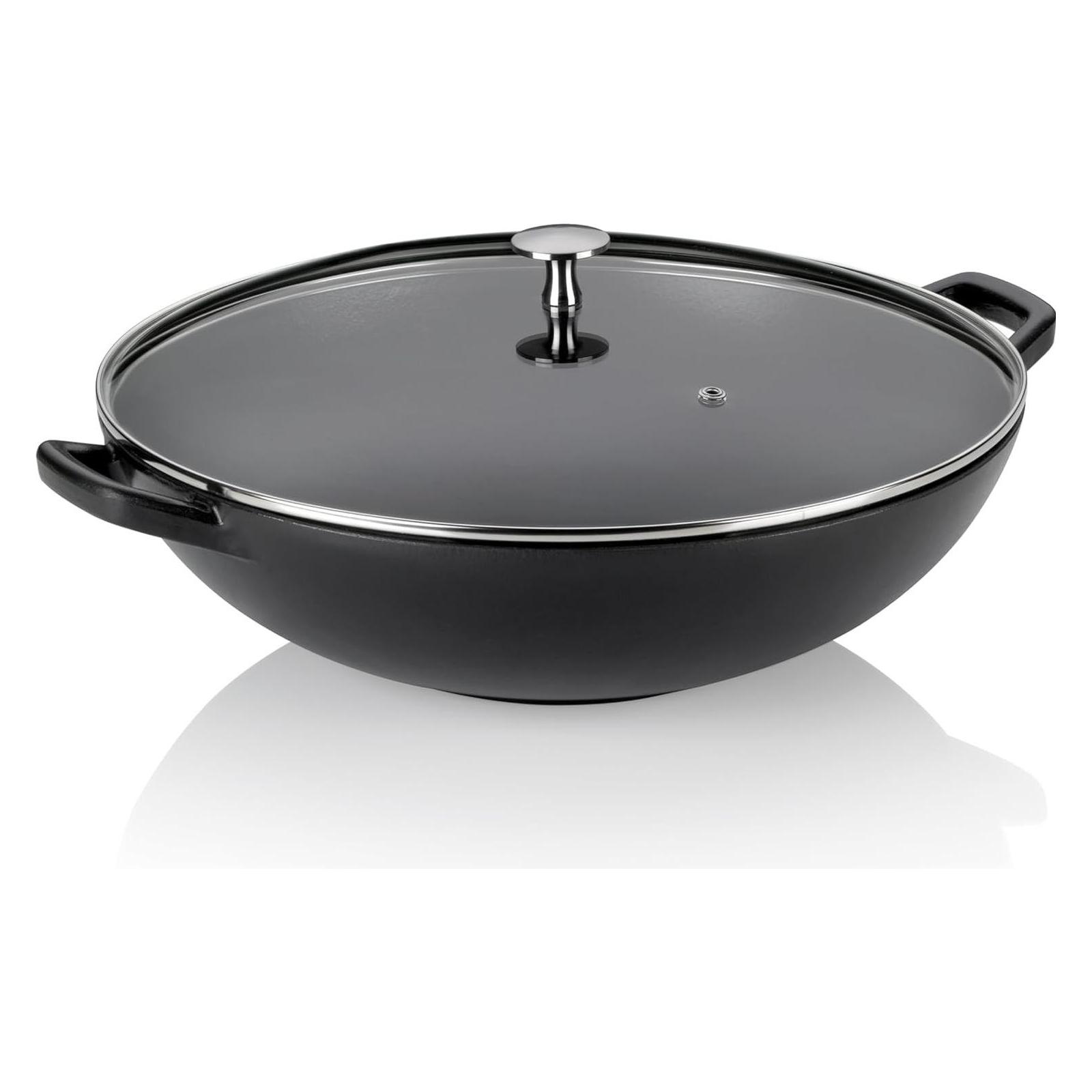 Kela Wok 'Calido, Pan + Steelpan, Zwart