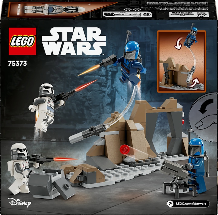 Immagine prodotto LEGO Pacchetto battaglia Agguato su Mandalore (75373, LEGO Star Wars)