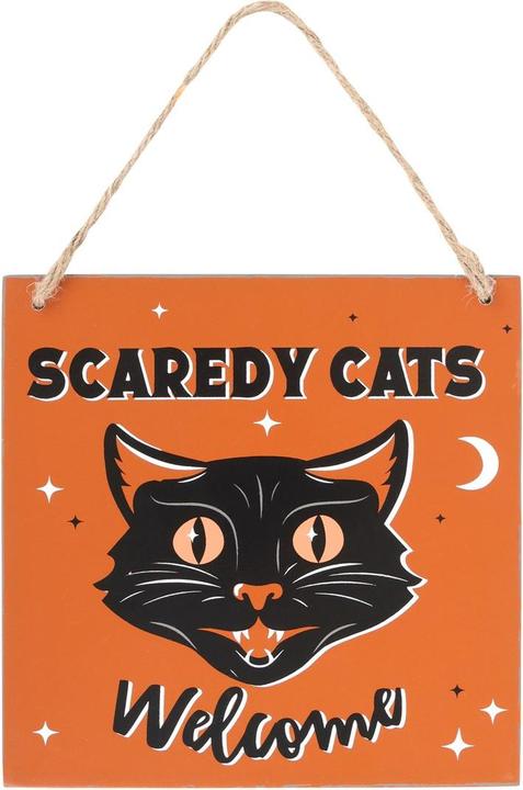 Image du produit Something Different - Plaque SCAREDY CATS WELCOME