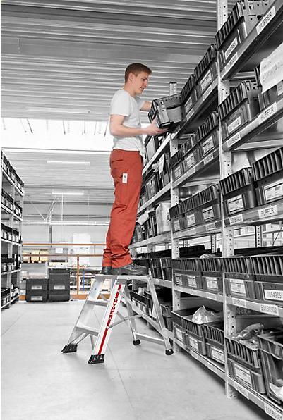 Produktbild kaiserkraft Alu-Klapptritt (Trittleiter, 72 cm)