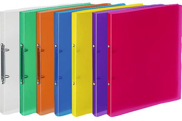 Actual product image Kolma Ring binder Easy A4 soft 2 rings filling height 1 cm colourless (A4, 21 mm, 1 Piece)