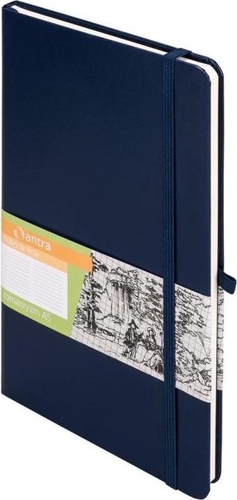 Produktbild Antrax pastabos A5 Linia Romantyzm Granatowy (A5, Liniert, Harter Einband)