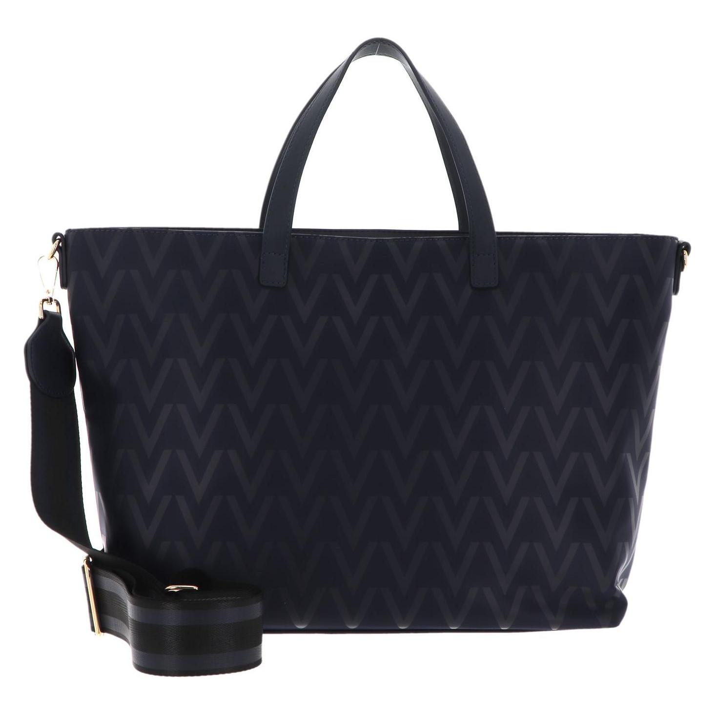 Valentino, Damen, Tasche, Punch Shopping Bag, Blau