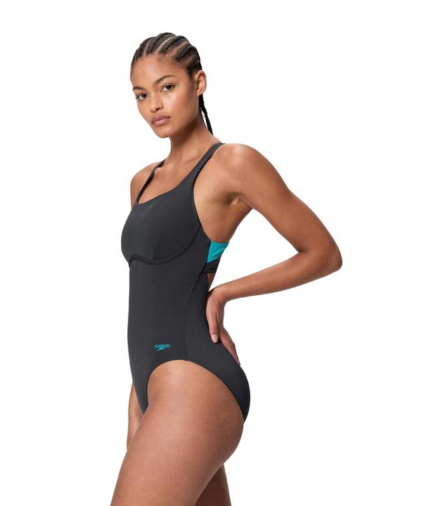 Image du produit Speedo Women's Solid Flex Band One Piece (36)