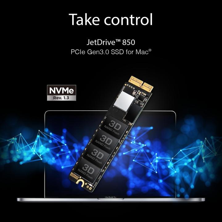 Produktbild Transcend JetDrive 850 (960 GB, M.2 2280)
