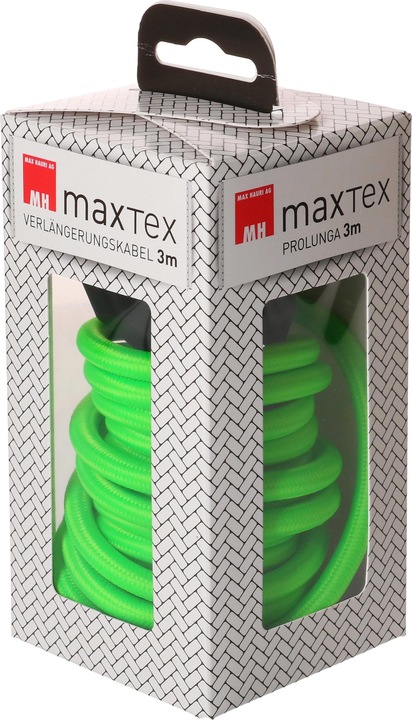 Immagine prodotto Max Hauri Estensione tessile maxTEX H05VV-F3G1.0 (3 m, Tipo 13, Tipo 12)