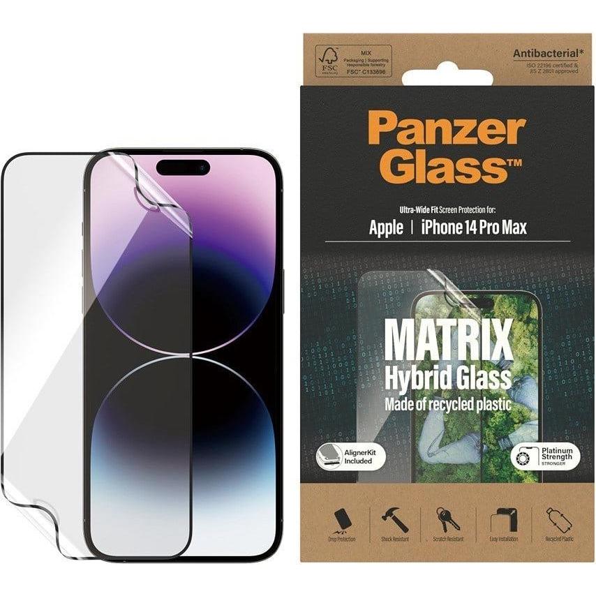 PanzerGlass MATRIX Screen Protector Apple iPhone 14 Pro Max (iPhone 14 Pro Max), Tablet Hülle