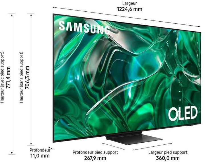 Actual product image Samsung QE55S95C (55", S95C, OLED)