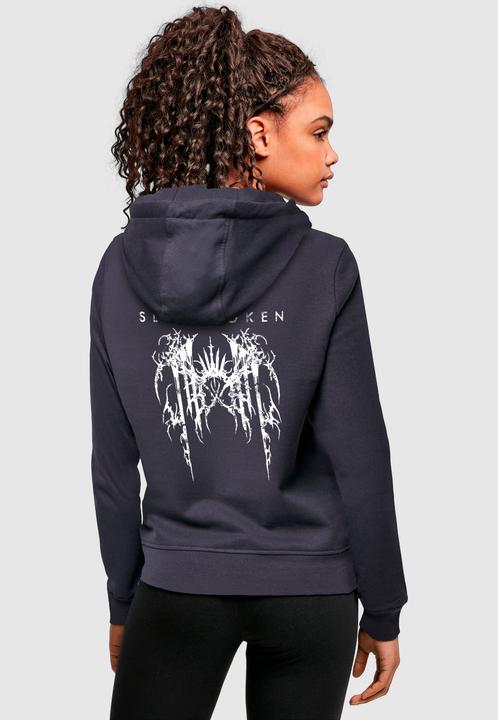 Actual product image Merchcode Ladies Sleep Token - Grunge Logo Basic Hoody - 199135 (S)