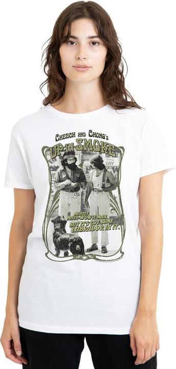 Actual product image Cheech & Chong Unisex Adult Up In Smoke Labrador T-Shirt (M)