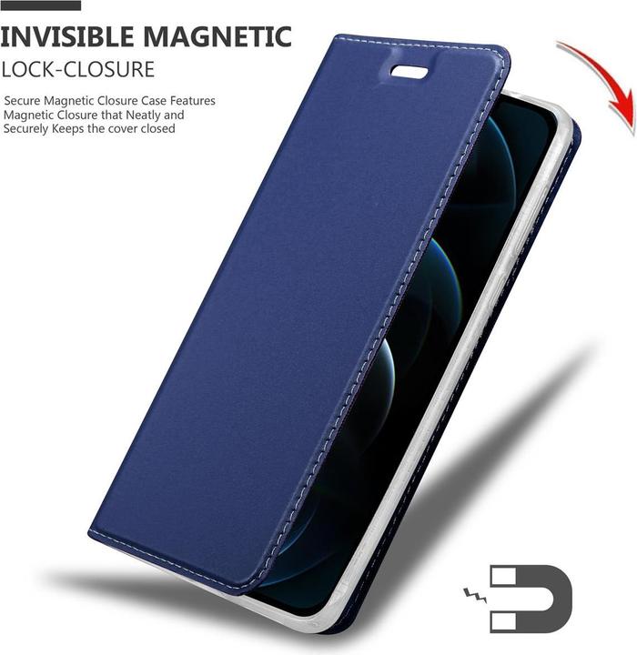 Produktbild Cadorabo Book Classy Style Cover (Apple iPhone 12 Pro Max)