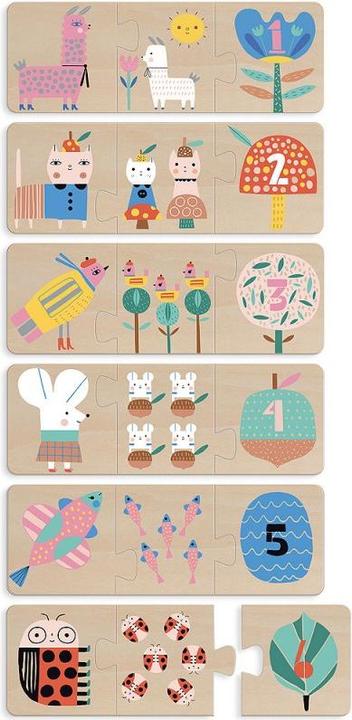 Image du produit Vilac Puzzles Trio Maman-Bebe, Suzy Ultman (6 pièces)