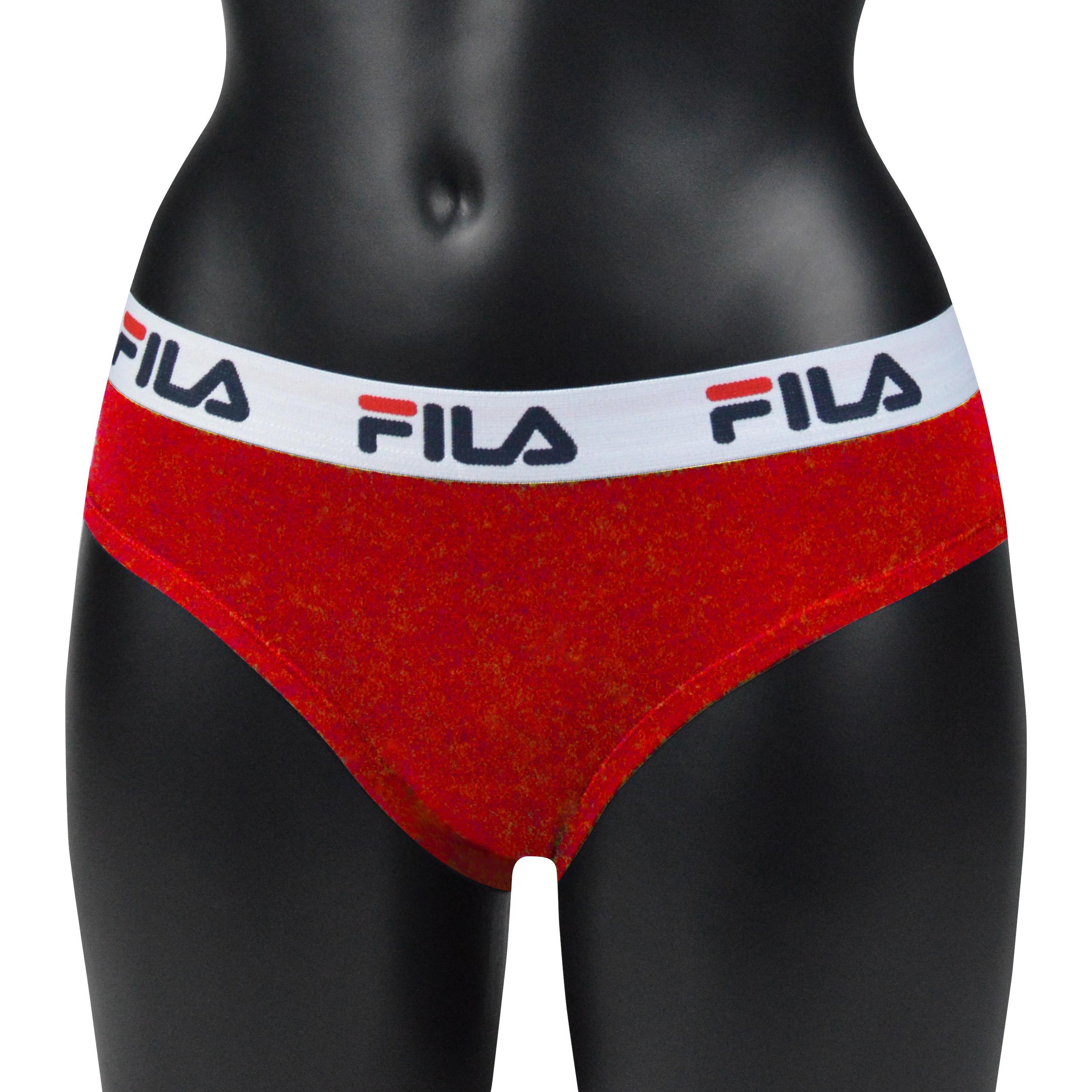 FILA, Damen, Unterhosen, Slip, Rot, (M)