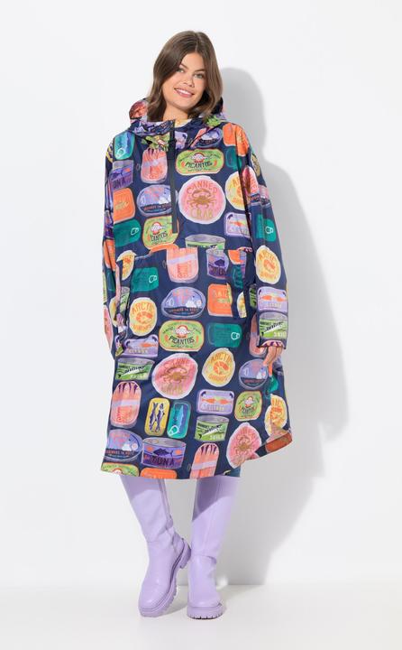 Produktbild Laurasøn Funktions-Regencape, Unisex, Print, Kapuze (One Size)