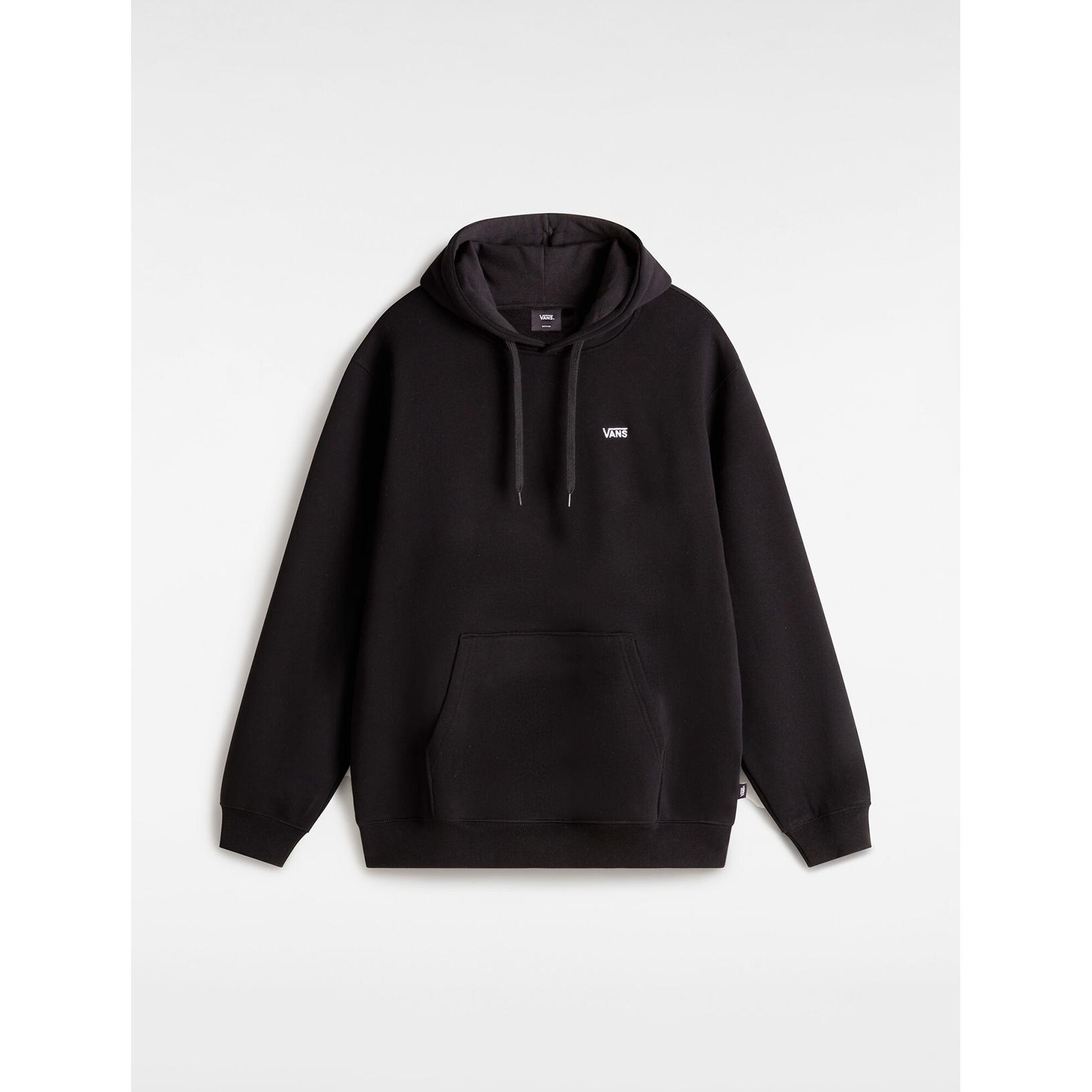 Vans, Uomini, Felpa + Maglione, LEFT CHEST II LOOSE PO Black, Nero, (M)